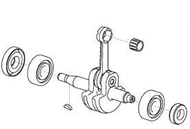 Krutmaksel Kpl 5864916-01
