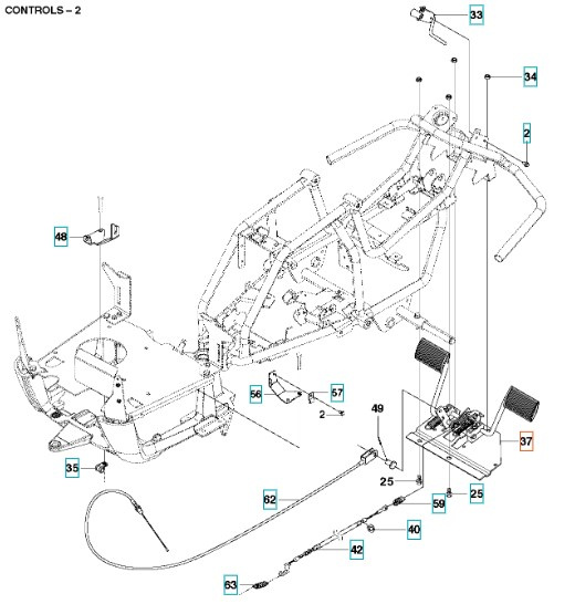 Pedalplade Manual Kompl