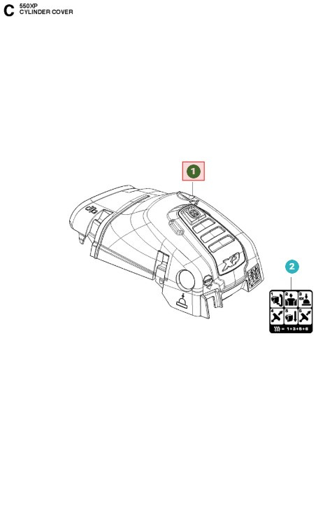 Cylinderdæksel 5872486-03
