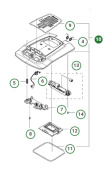 Dækselsæt Automower 315X Dækselsæt Automower 315X