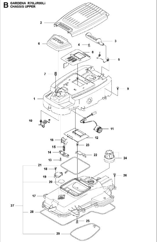 Tætningssæt 5884070-01