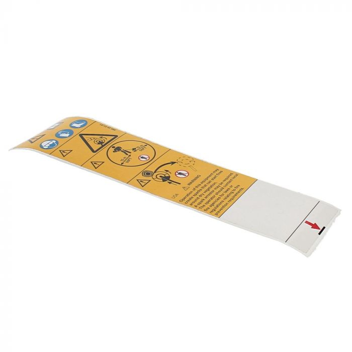 Advarselsmærkat 589295101 5892951-01