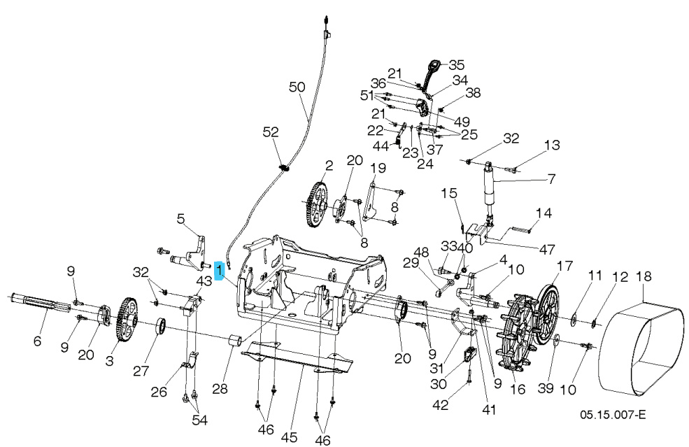 Frame Track Weldment Ms668 Ora