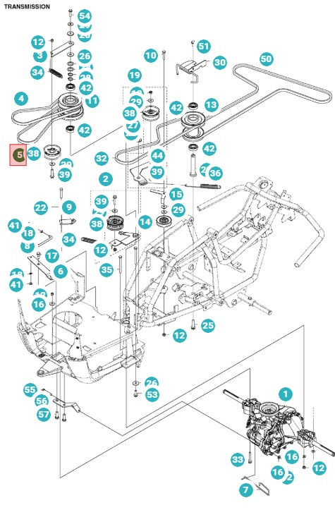 Drivrem Rider 112C(2014-2020), FR2312MA