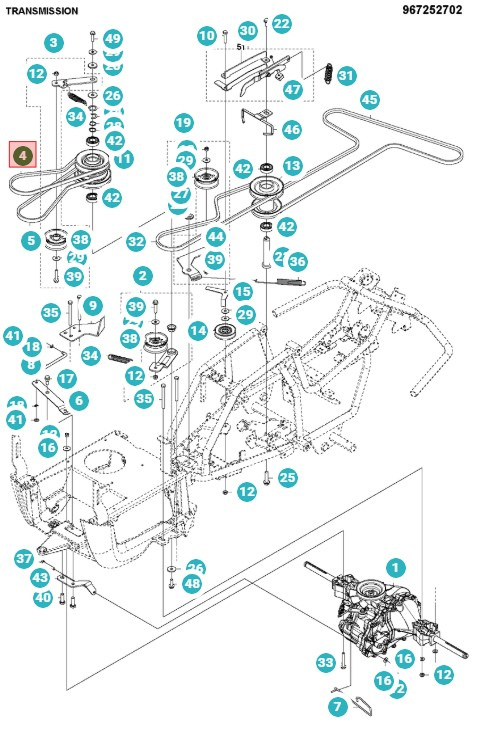 Drivrem Rider 115B, Rider 112B, 112C(2021-)