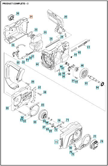 Gearhousdæksel 5896900-36