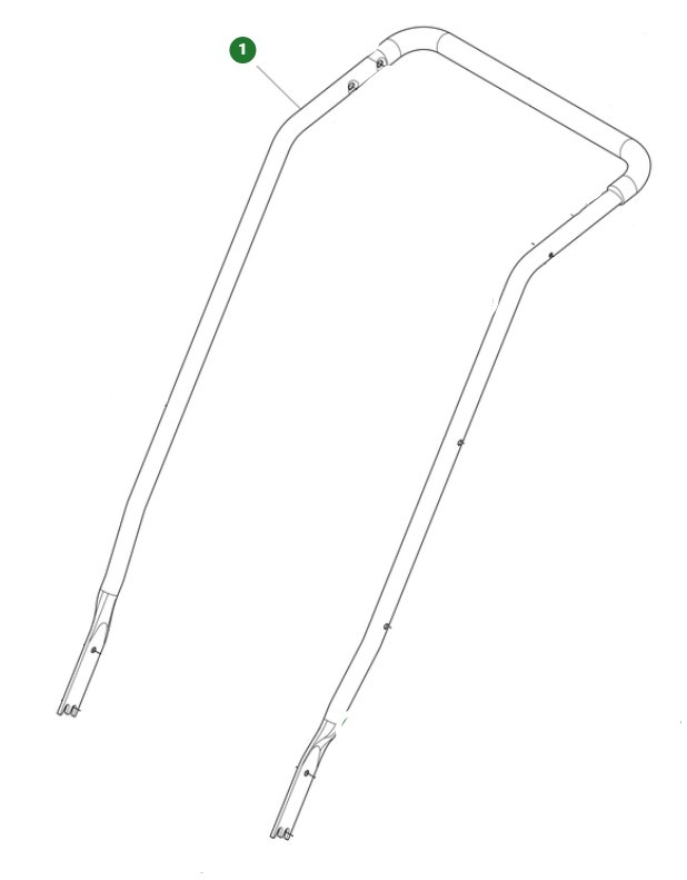 Håndtag Kpl 47 Cm 5896957-01