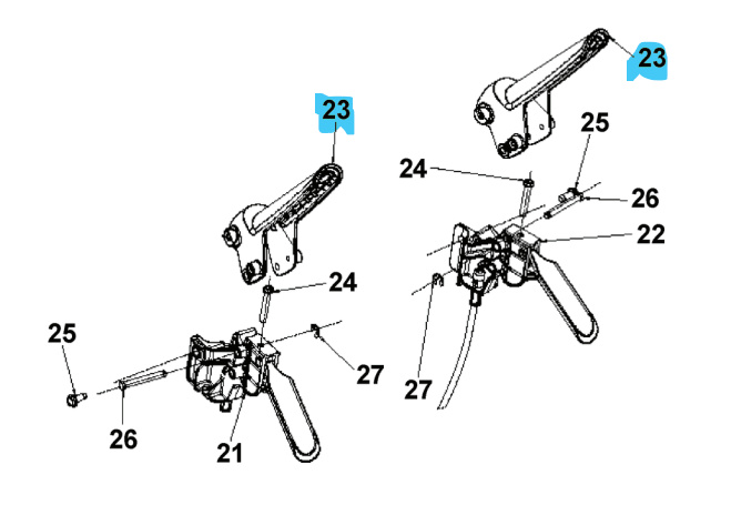 Leverengagement Støbt Aluminium
