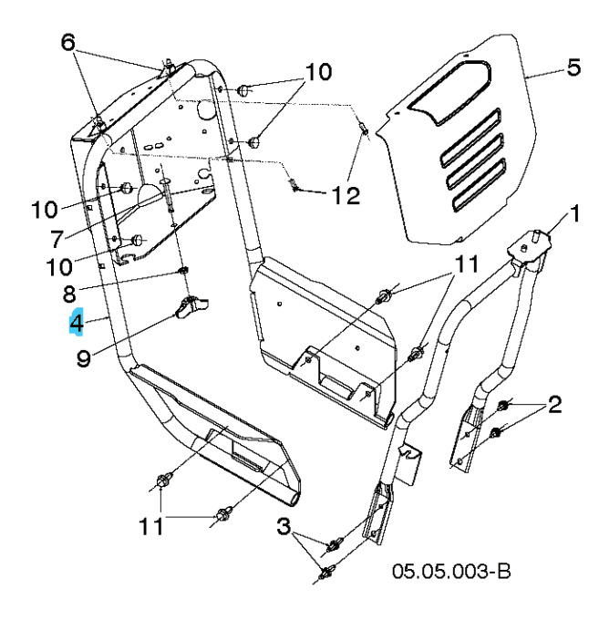 Håndtag Nedenfor 5898757-02