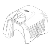 Cylinder Dæksel 5905786-01 Cylinder Dæksel 5905786-01