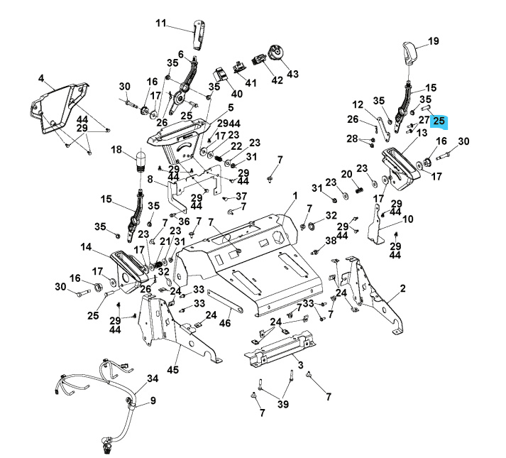 Gaffelbolt, 375X1.25
