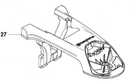 Styrearm Automower 435X, 535 AWD