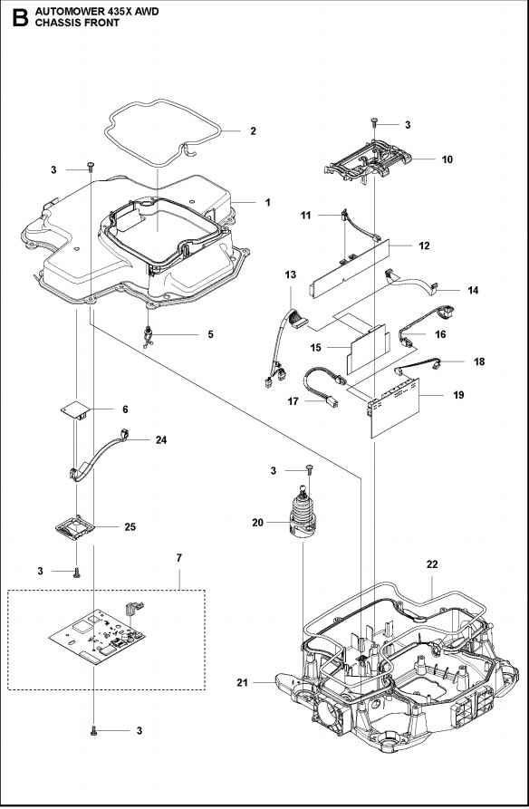 Holder 3D Sensor 5914943-01