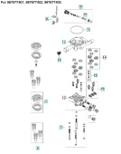 Cylinderblok Med M8X10 Hex 5926176-17 Cylinderblok Med M8X10 Hex 5926176-17