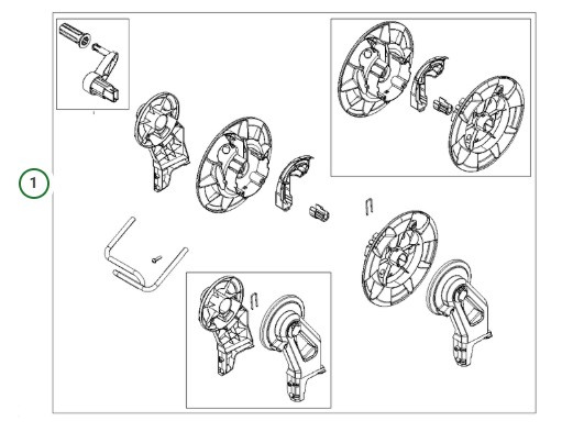 Håndtag Mørkegrå 5926176-38
