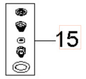Kontraventil Ventil Sæt 5926176-63 Kontraventil Ventil Sæt 5926176-63