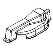 Guard 107 Crd Rh Dorp Dæksel 5928657-01 Guard 107 Crd Rh Dorp Dæksel 5928657-01