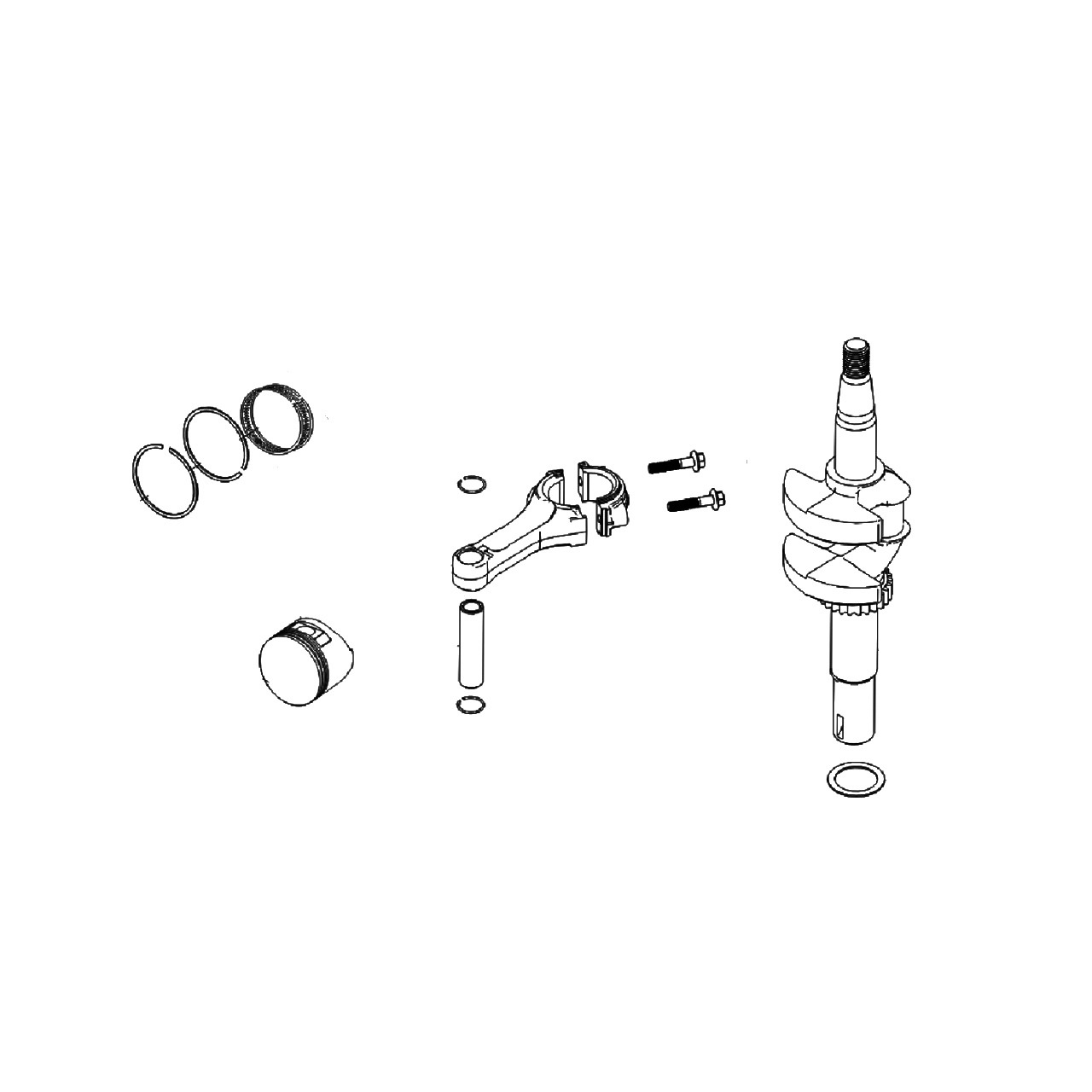 Piston Assy Rv175 Piston Og R 5930562-01