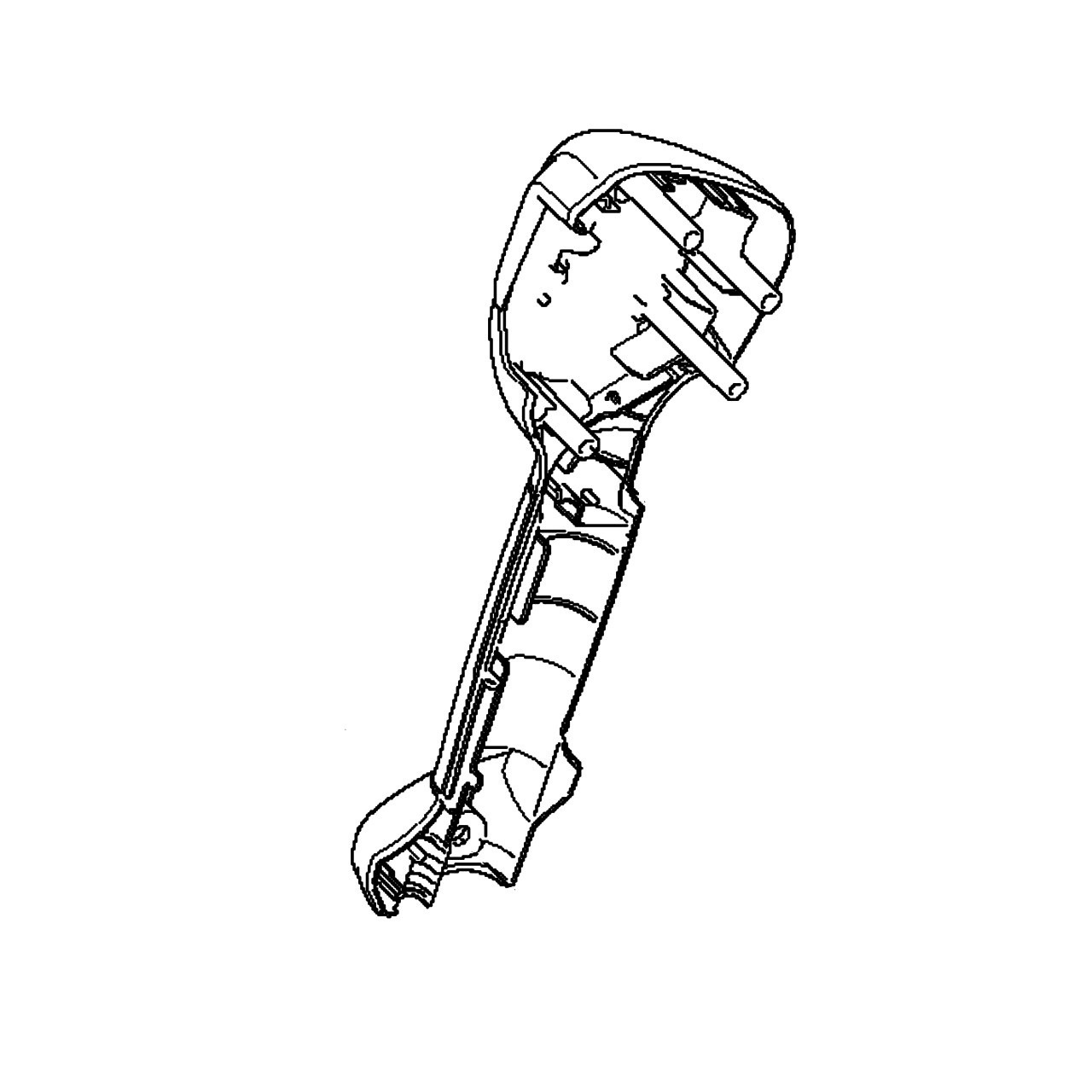 Håndtag halvdelen til venstre