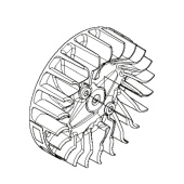 Svinghjul Husqvarna 592XPG Svinghjul Husqvarna 592XPG