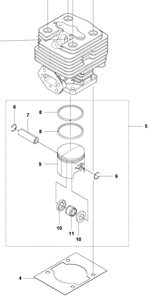 Cylinder Sæt 5933049-01