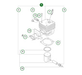 Cylindersæt D48 Reservedel Cylindersæt D48 Reservedel