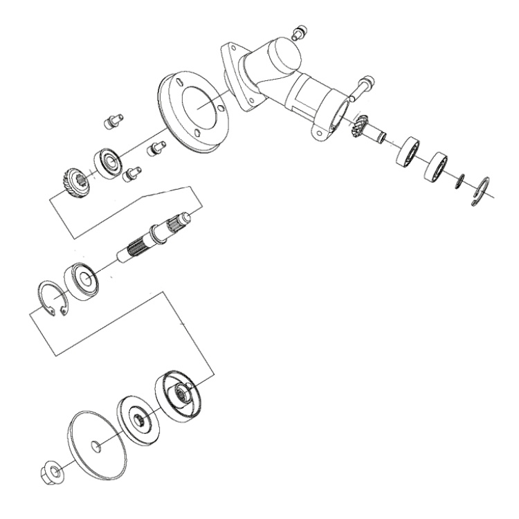 Gearkasse 31R/33R 5937024-01