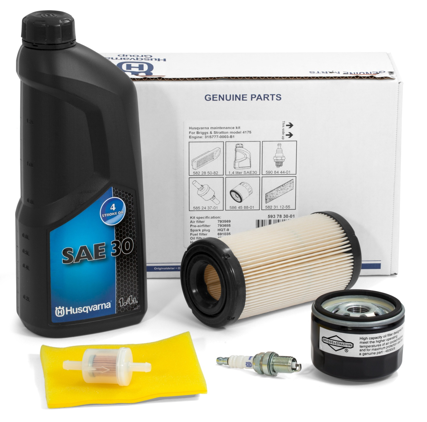 Servicesæt Husqvarna TS 238/TC238