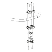 Håndtagsbeslag 31R/33R 5938254-01 Håndtagsbeslag 31R/33R 5938254-01