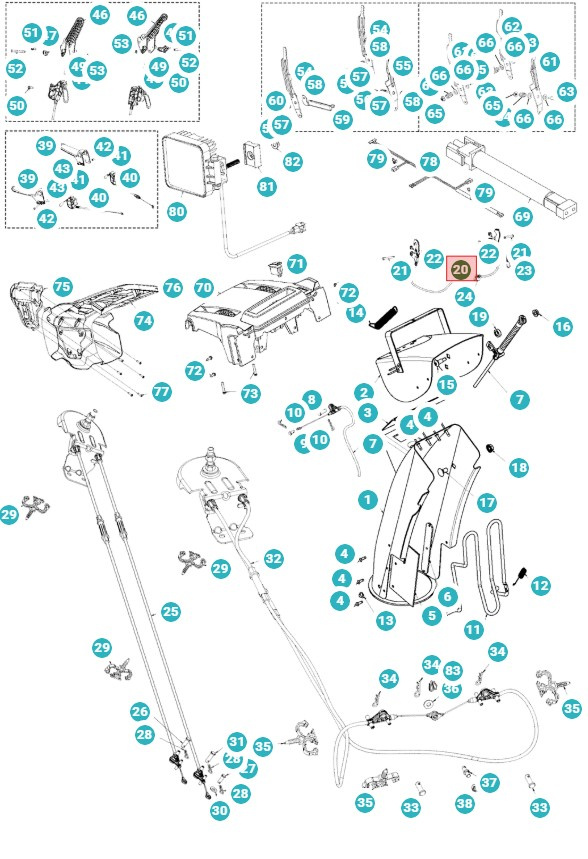 Kabelstyring 5938534-01