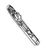 Cover Front Håndtag Varme 593911001 5939110-01 Cover Front Håndtag Varme 593911001 5939110-01