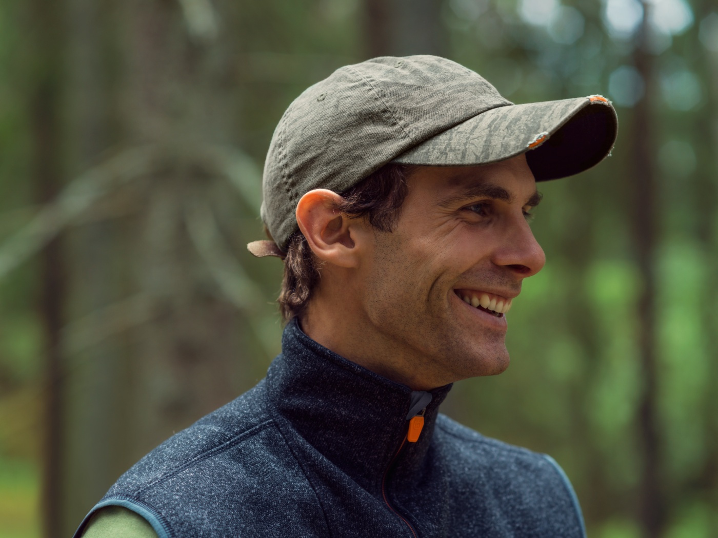 Husqvarna Xplorer Cap Bark Pattern Camouflage 5947297-01