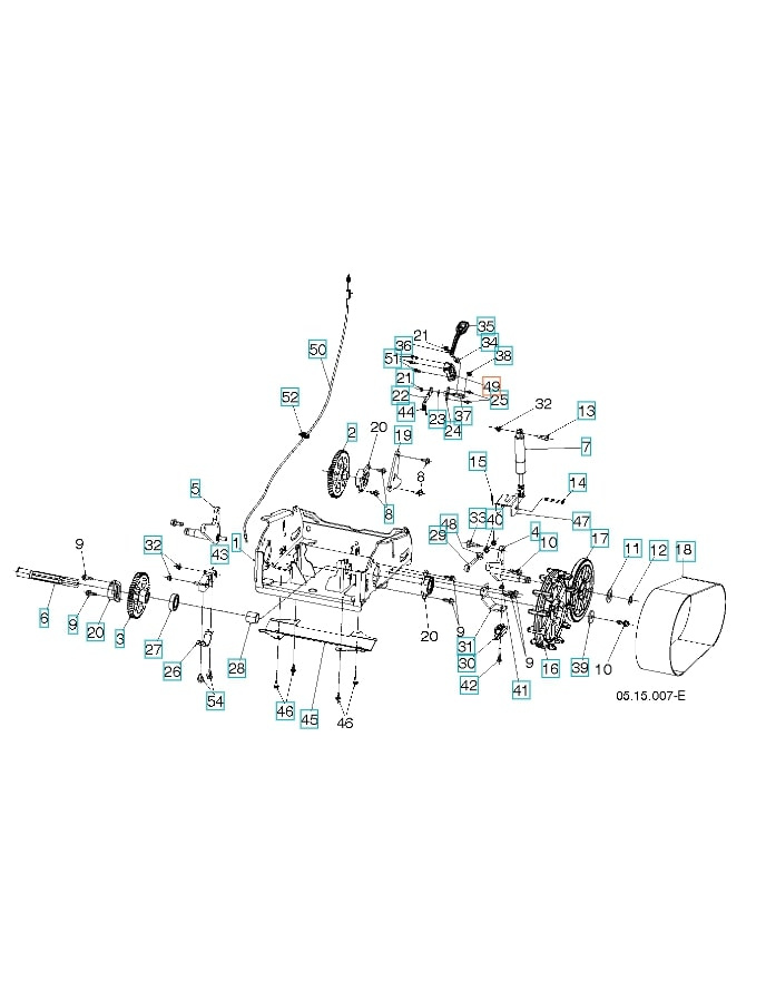 Beslag Skovlhøjdehåndtag Bu