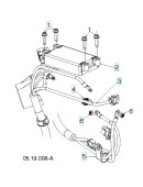 Klips, snoet rør, 1/4 sort Klips, snoet rør, 1/4 sort