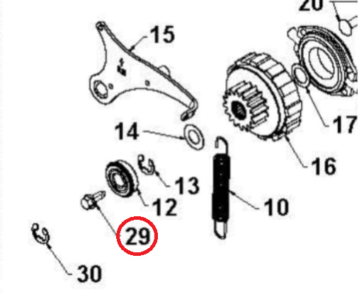 Skrue Ekstern Sexagon Hoved Fl 5955177-01