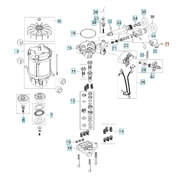 Dækselbeslag Lille 5960247-01