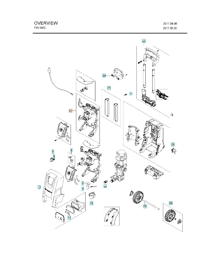 Dæksel Front Strukturel 5960265-01