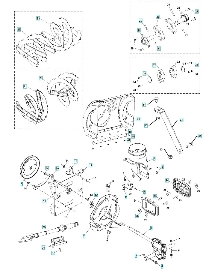 Låsemøtrik Sekskantmøtrik Med Flan