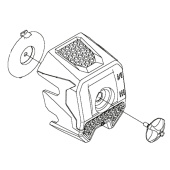 Filter Dæksel Assy 5961973-01 Filter Dæksel Assy 5961973-01
