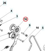 Skive 11/32 X 11/16 X 14 Ga T
