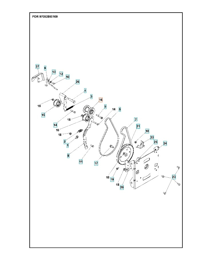 Skive 11/32 X 11/16 X 14 Ga T