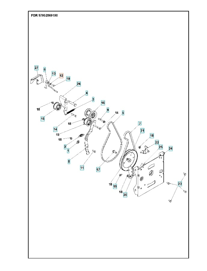 Skive Fjederlåseskive med