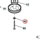 Skive Fjederlåseskive med