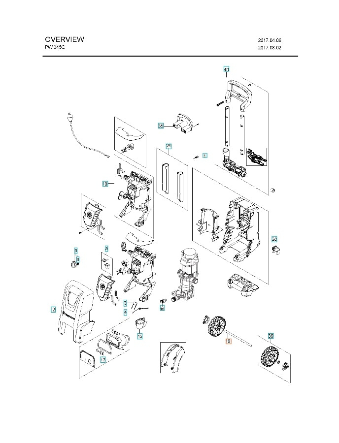Hjulaksel 5962890-01