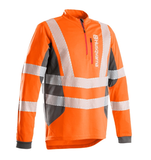 T-shirt Technical High Viz, lange ærmer EN 20471, XL