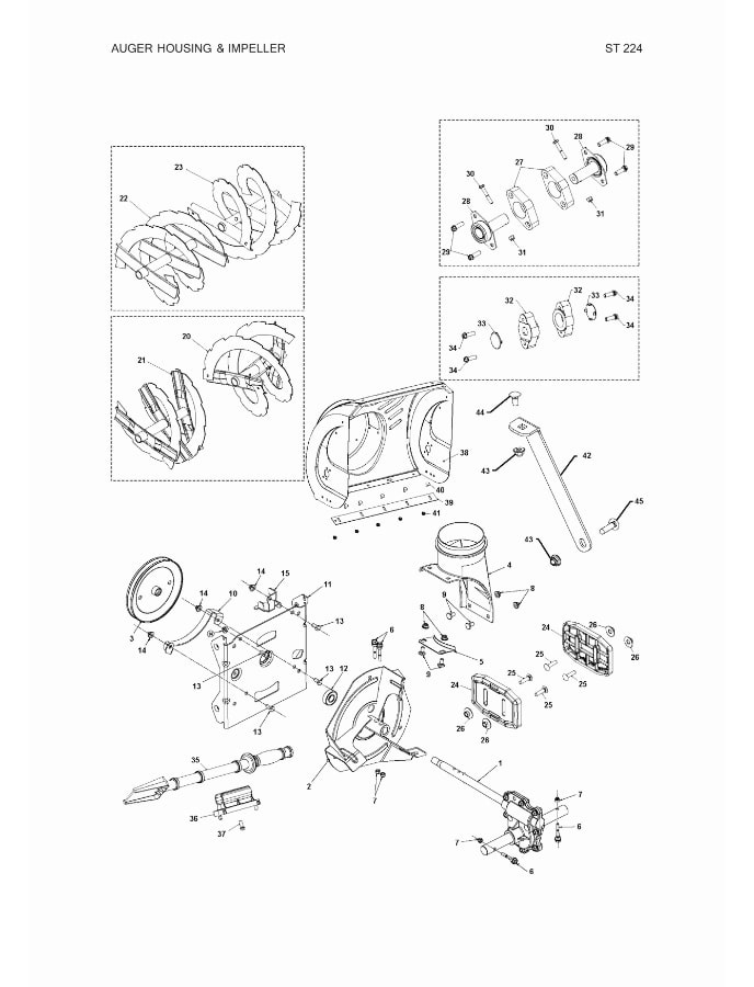 Bolt Sekskantbolt 1/4-20 X 1-5