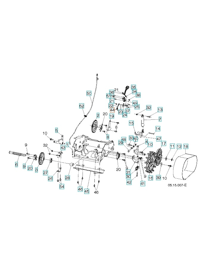 Møtrik Møtrik, 3/8-16, Sekskant, Jam, Z 3/8-1