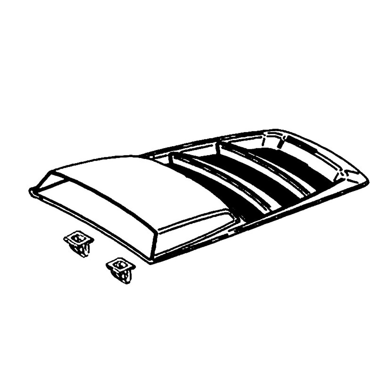 Udluftning Husqvarna GT3 Topmontering