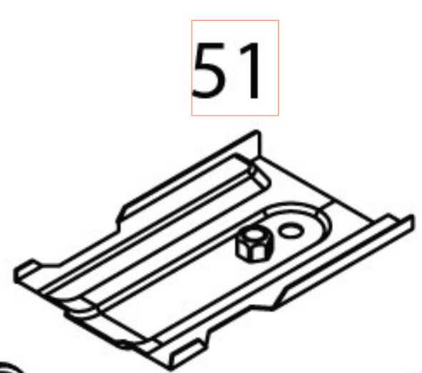 Skjold Gasspjældhus Mtg Bolt
