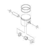 Piston Assy 541Rb 5977744-01 Piston Assy 541Rb 5977744-01
